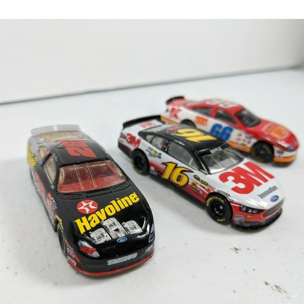 NASCAR Diecast Lot 1:64 Ford Greg Biffle 3M Ricky Rudd Havoline Route 66 Kmart